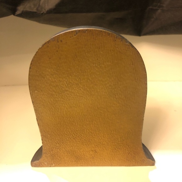 Bookend K&O (Kronheim and Oldenbush) Lost Hope Cast Pot Metal Polychrome - Picture 2 of 4